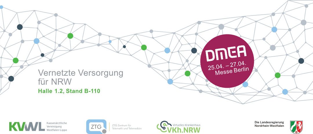 Gemeinschaftsstand aus NRW präsentiert auf DMEA 2023 Lösungen zur vernetzten Versorgung